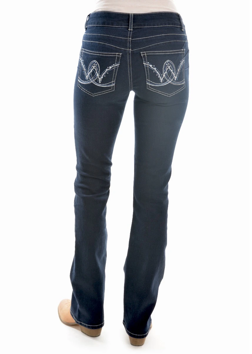 WRANGLER Womens Mid Rise Jean