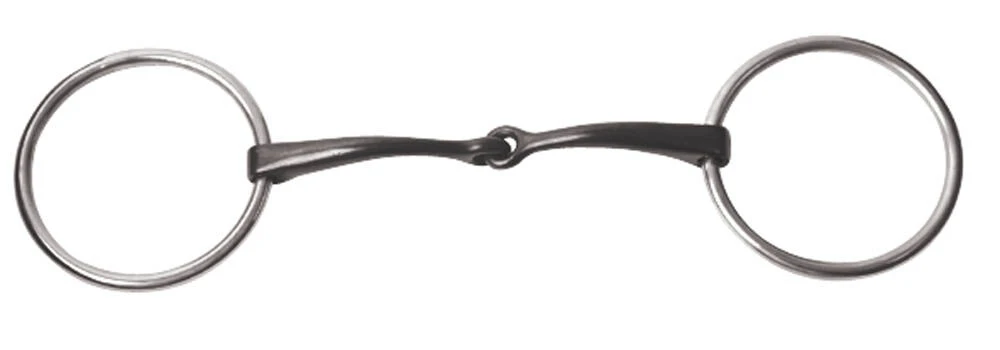 JP KORSTEEL Sweet Iron Jointed Loose Ring Thin Snaffle Bit