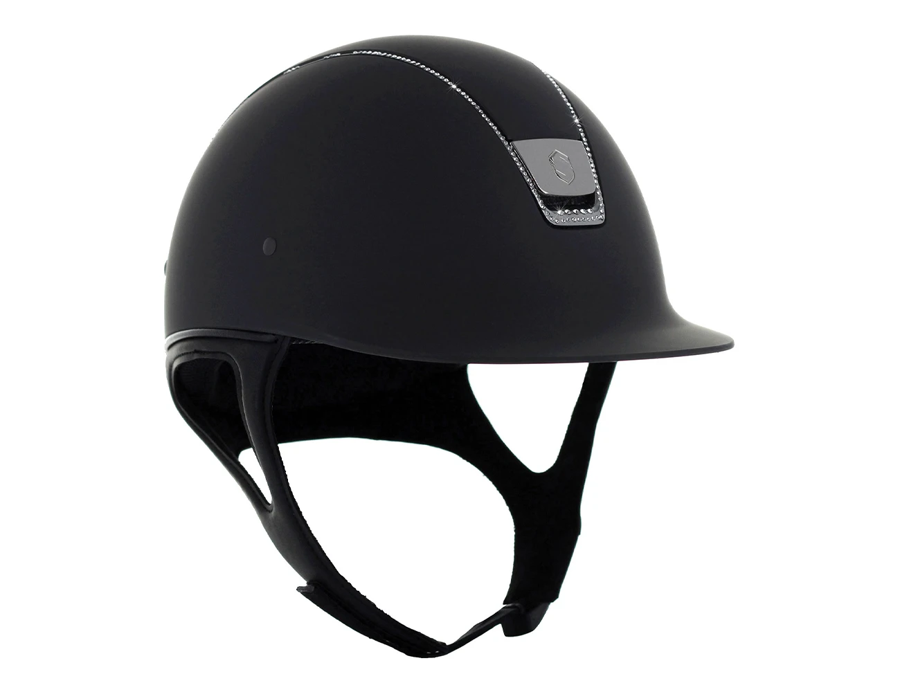 SAMSHIELD Shadowmatt Full Swarovski Helmet