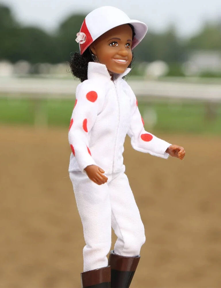 BREYER Freedom Cheryl White And Jetolara Horse And Book Set