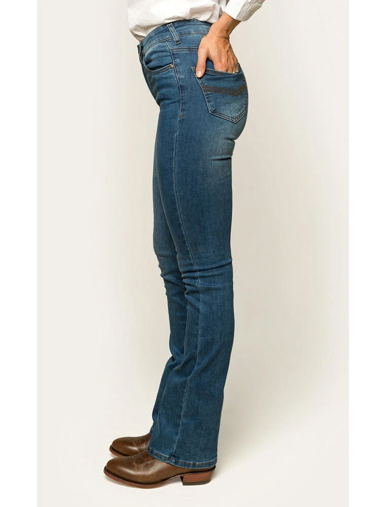 RINGERS WESTERN Penny Womens High Rise Bootleg Jean