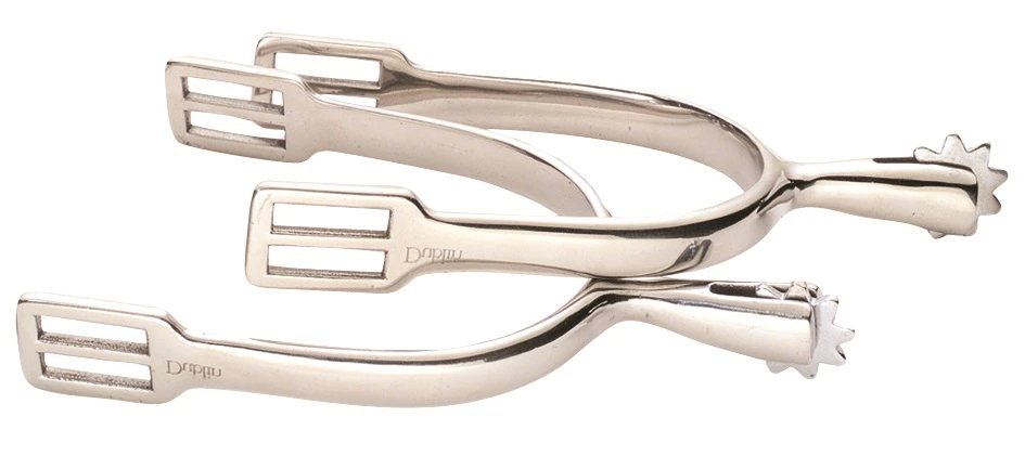 KORSTEEL Stainless Steel 30Mm Pow Rowel Spurs