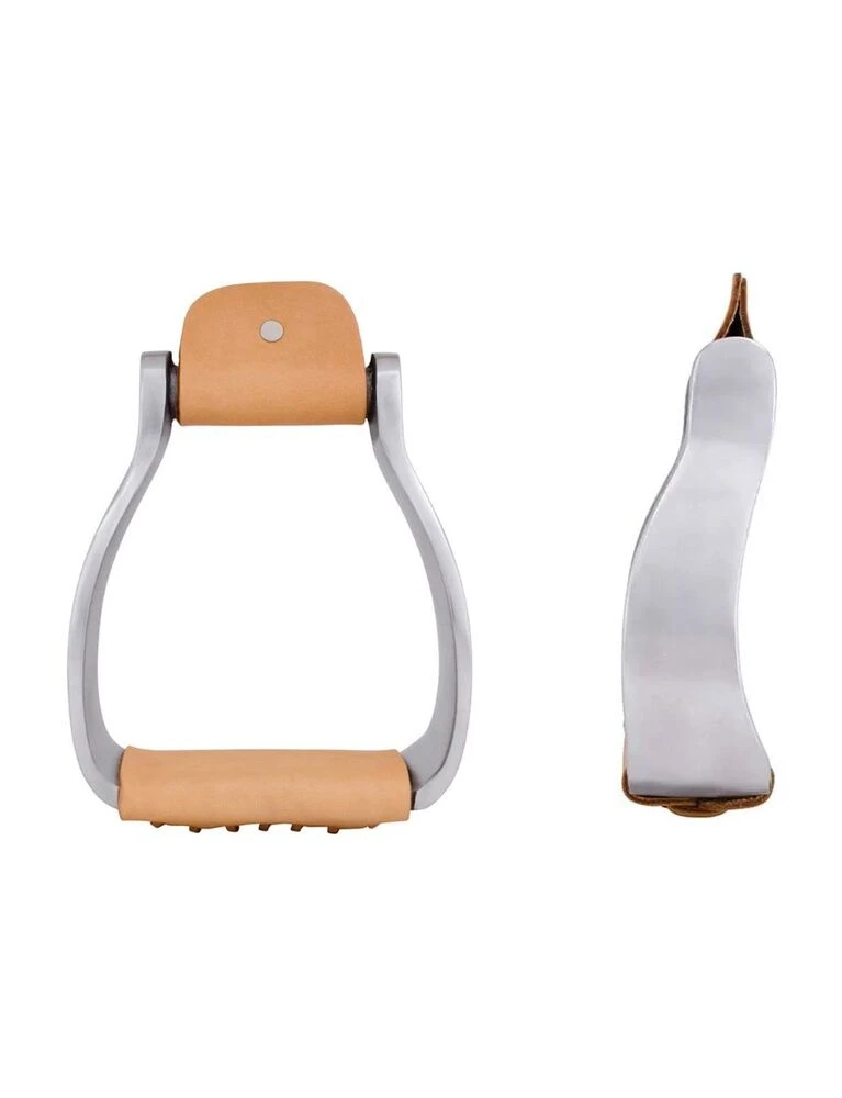 COWBOY TACK Aluminium Offset Stirrups