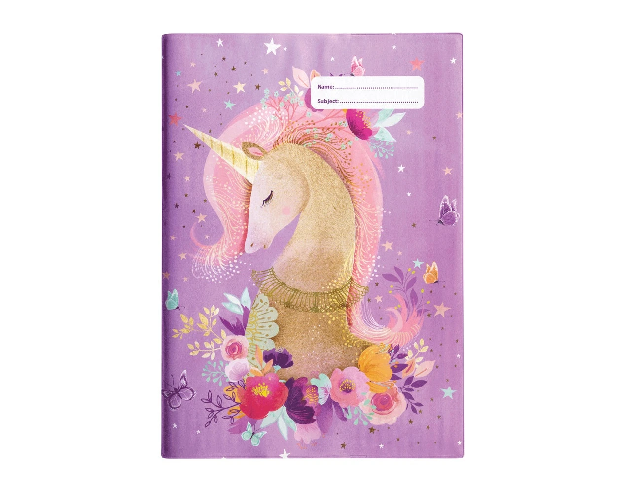 SPENCIL A4 Book Cover - Pure Magic Unicorn I