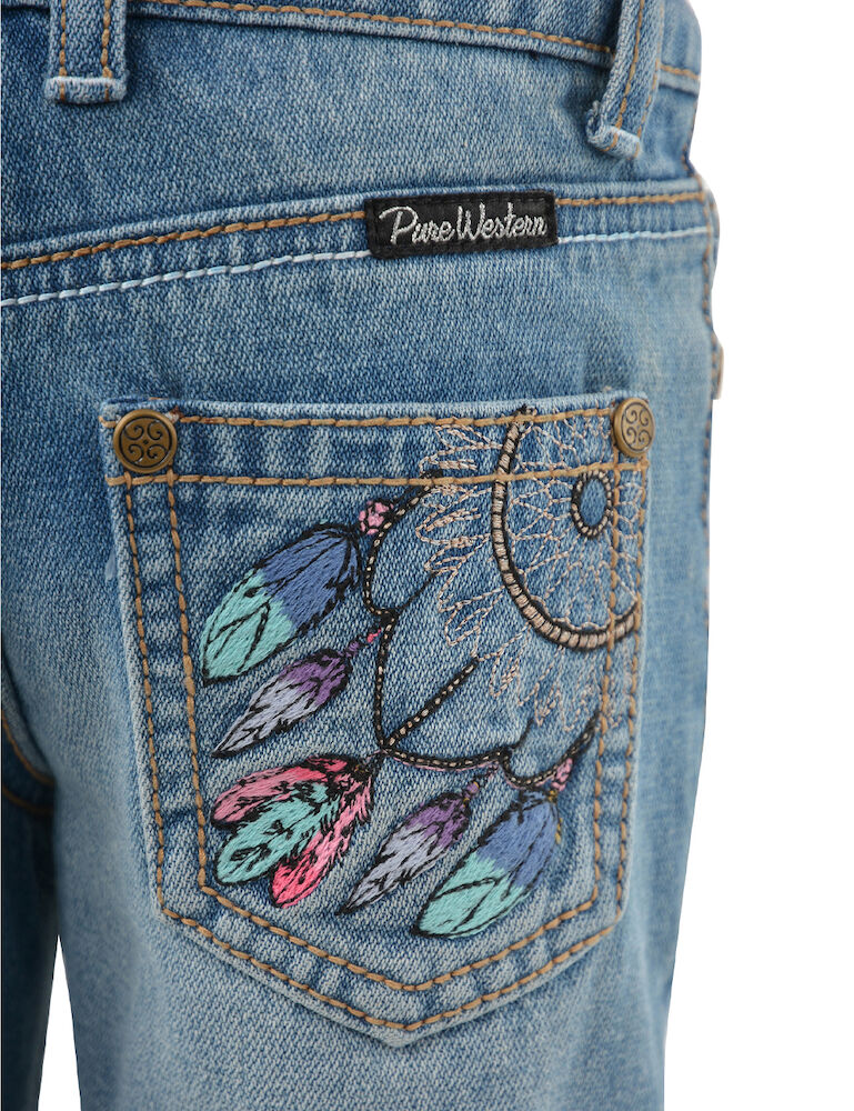 PURE WESTERN Girls Sunny Boot Cut Jeans