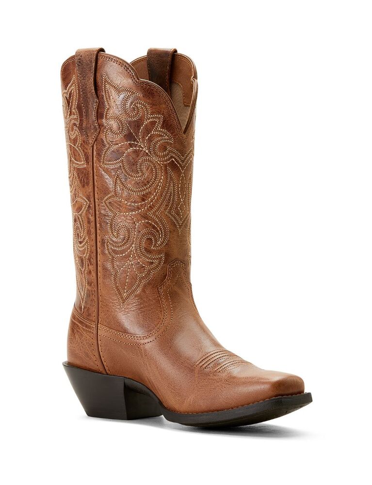 ARIAT Womens Round Up Square Toe Boots