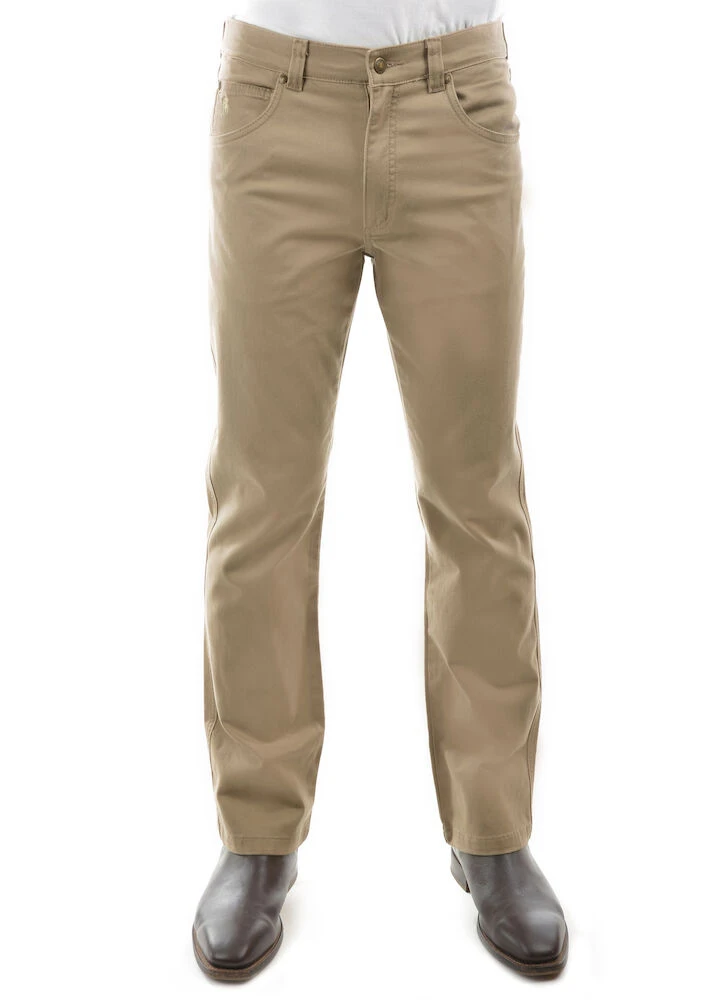 THOMAS COOK Mens Stretch Moleskin Comfort Straight Jean