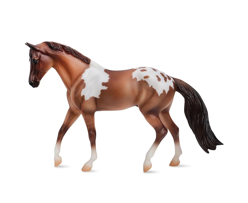 BREYER Freedom Red Dun Pintaloosa