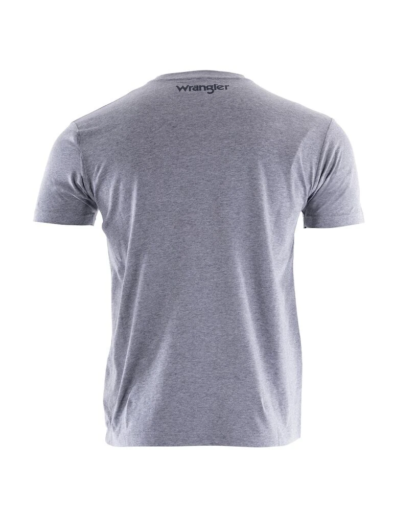 WRANGLER Mens Ryder Logo Short Sleeve Tee