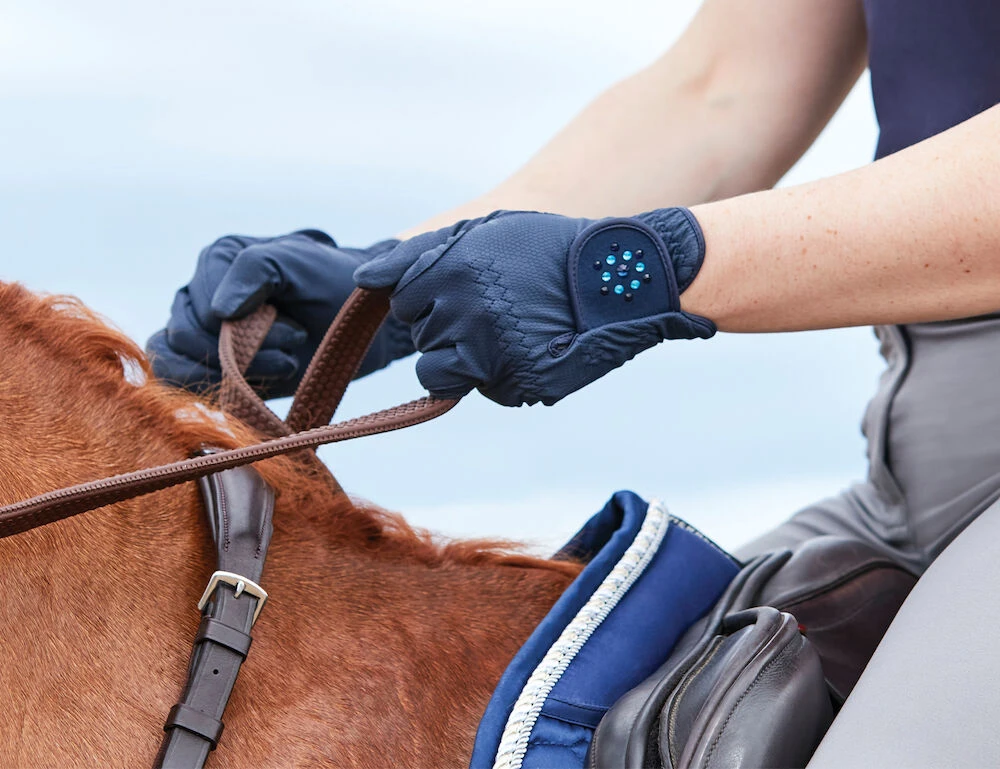 DUBLIN Everyday Touch Screen Compatible Bling Riding Gloves