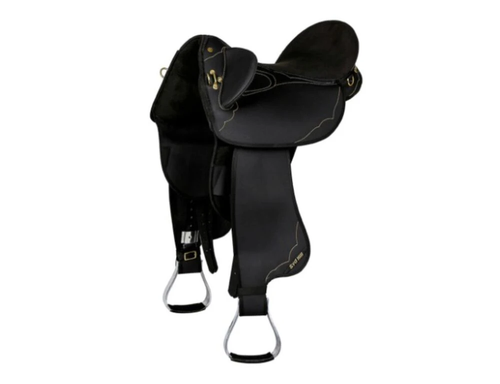 SYD HILL Economy Synthetic Swinging Fender Saddle Non Adjustable