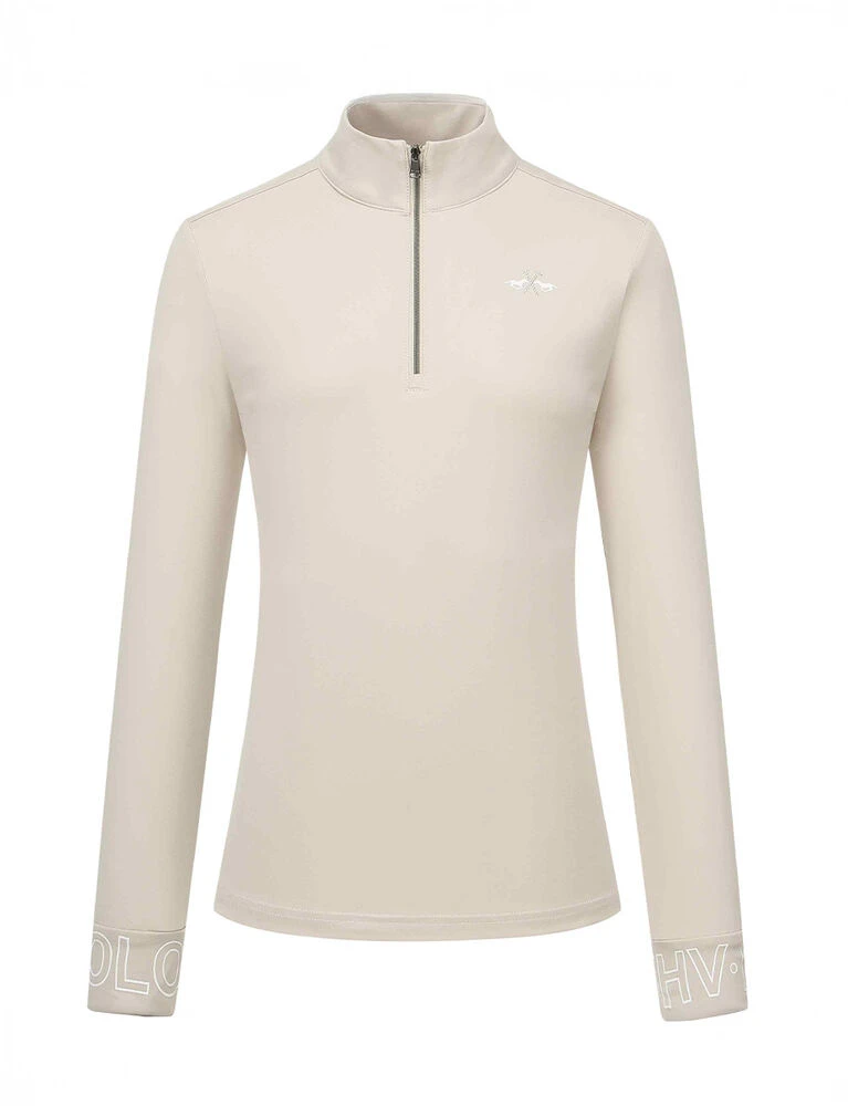 HV POLO Tess Long Sleeve Tech Polo Shirt
