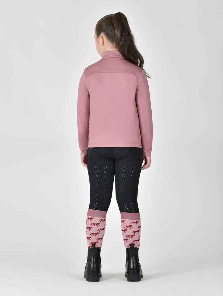 DUBLIN Kids Breathable Long Sleeve Riding Top
