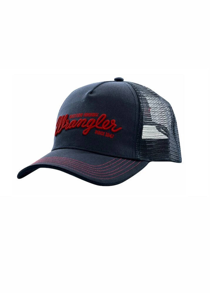 WRANGLER Logo Trucker Cap