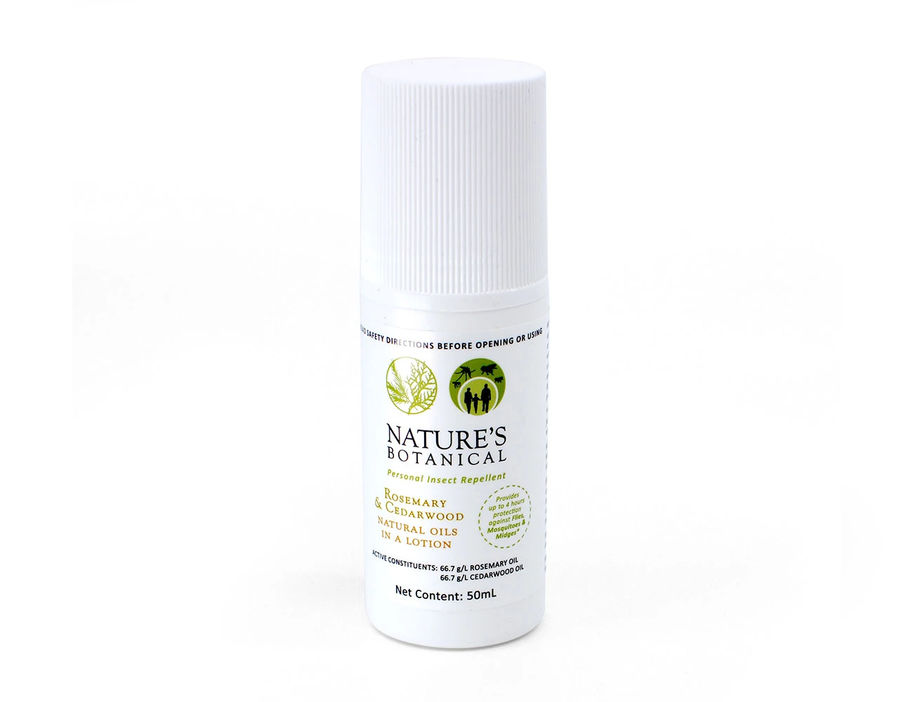 NATURE'S BOTANICAL Rosemary & Cedarwood Repellant - 50ML