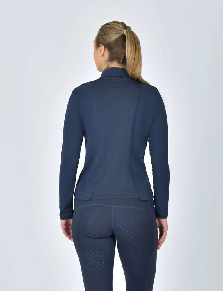 DUBLIN Fitted 1/4 Zip Long Sleeve Base Layer