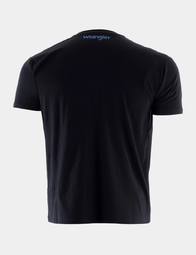 WRANGLER Mens Ryder Logo Short Sleeve Tee