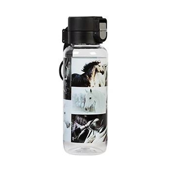 SPENCIL Water Bottle - B&W Horses