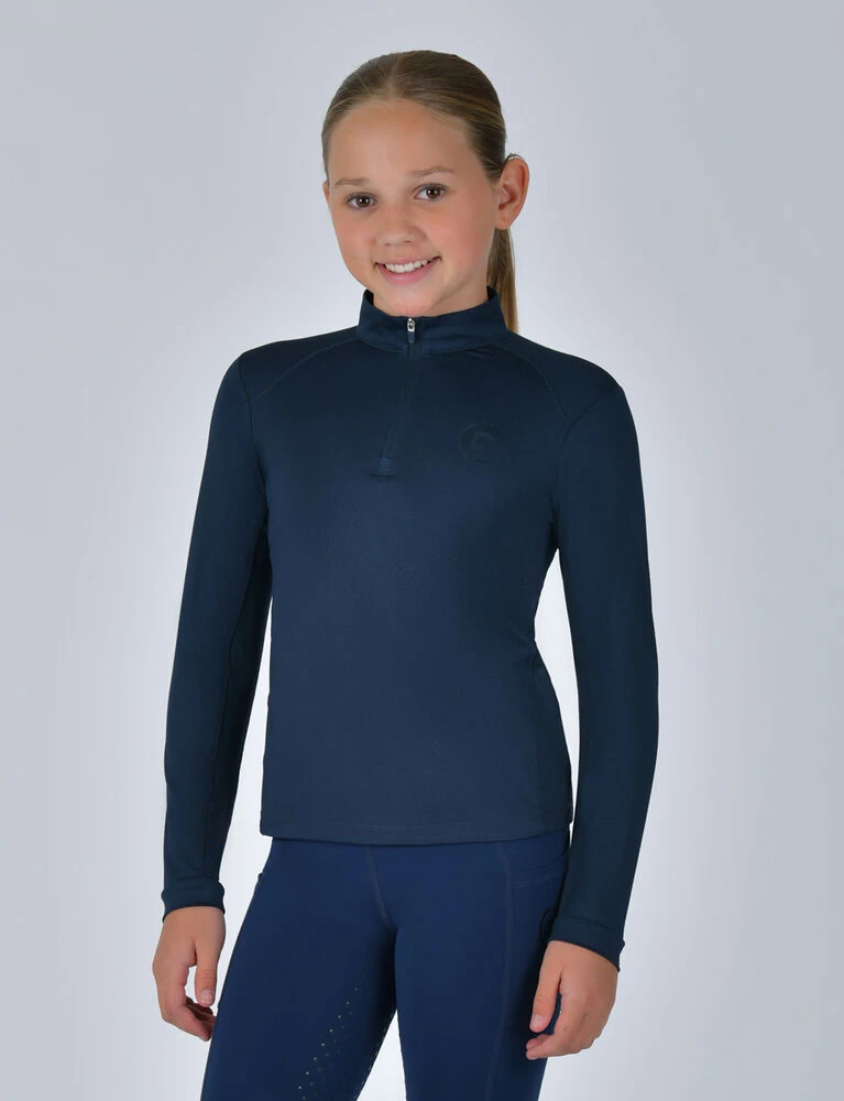 DUBLIN Kids Breathable Long Sleeve Riding Top