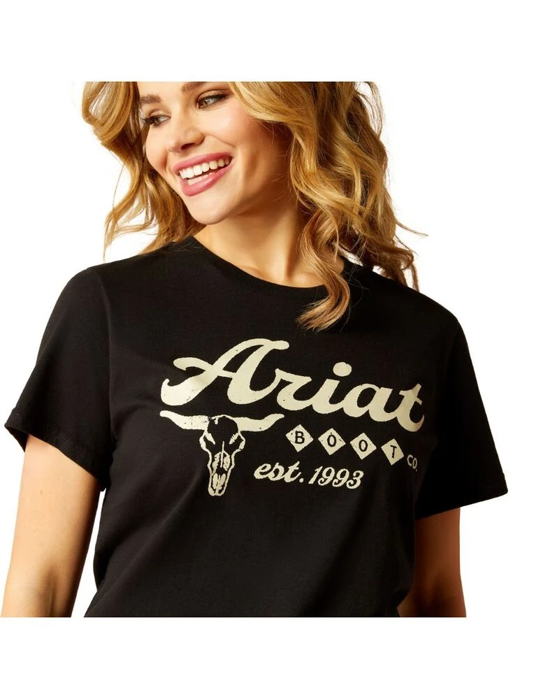 ARIAT Womens Established Boot Co Tee