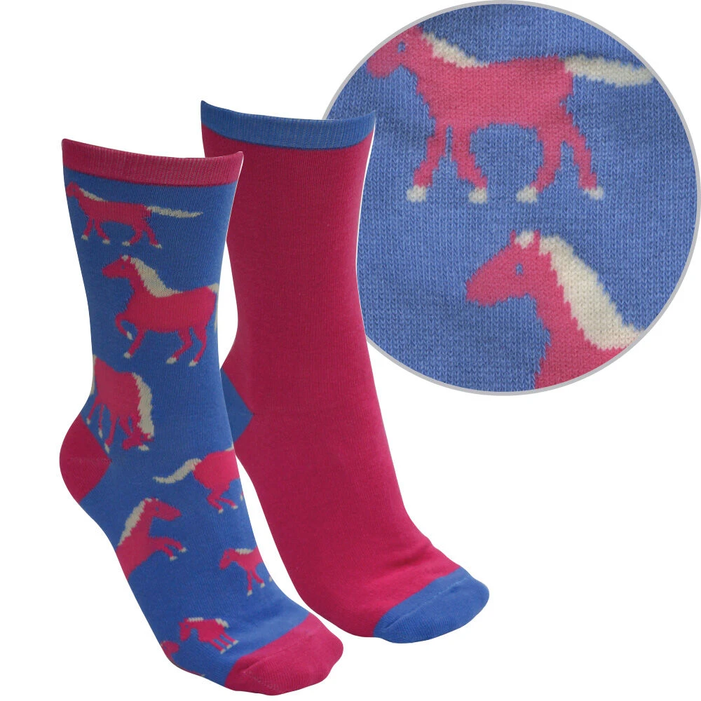 THOMAS COOK Adults Farmyard Socks Twin Pack