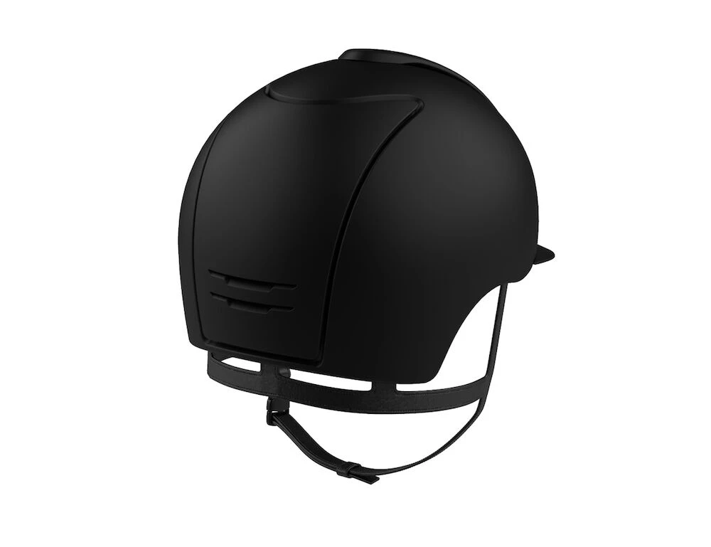 KEP Cromo 2.0 Textile Swarovski Helmet With Chrome Frame And Chrome Grid