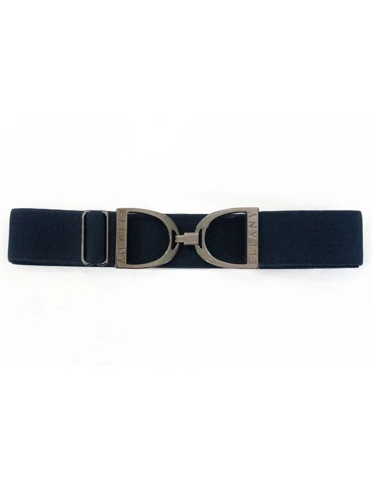ELLANY Gunmetal Stirrup Elastic Belt