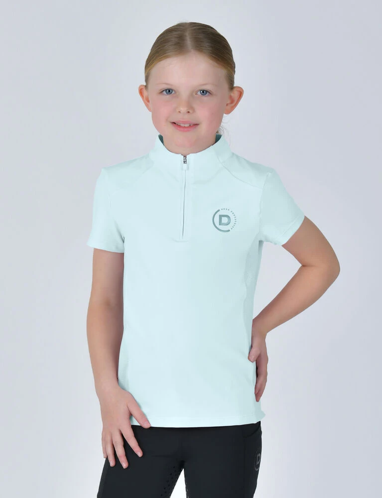 DUBLIN Kids 1/4 Zip Short Sleeve Top