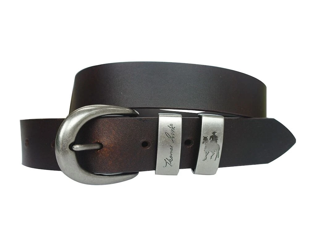 THOMAS COOK Silver Twin Keeper Belt