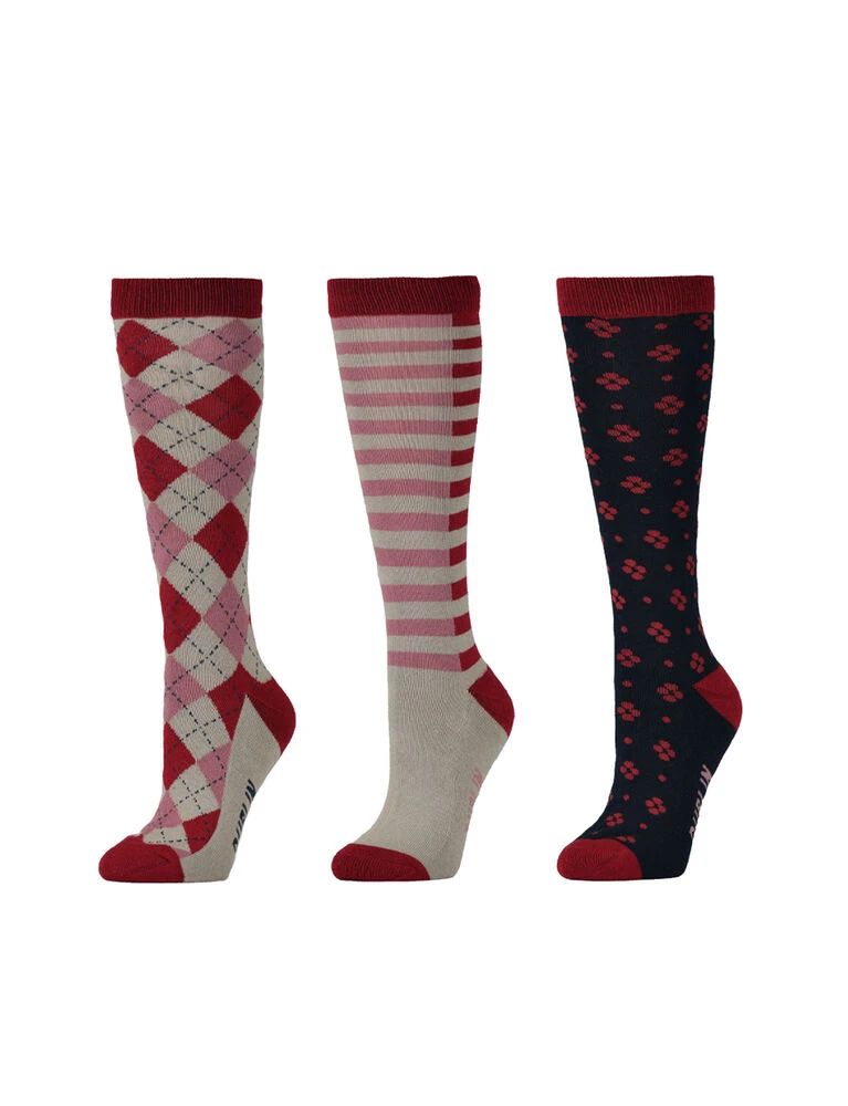 DUBLIN 3 Pack Socks