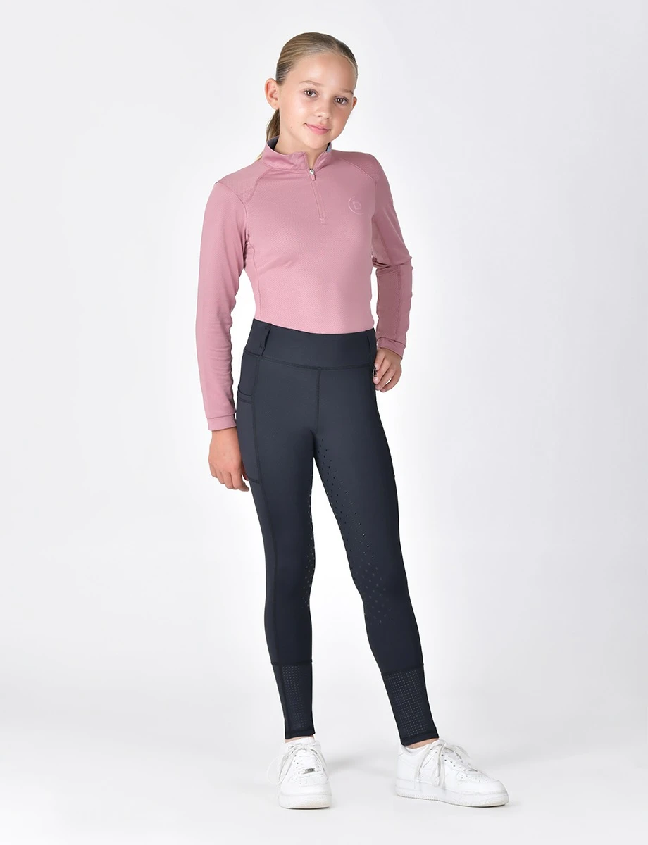 DUBLIN Kids Form Mesh Riding Tights