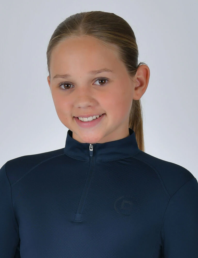 DUBLIN Kids Breathable Long Sleeve Riding Top