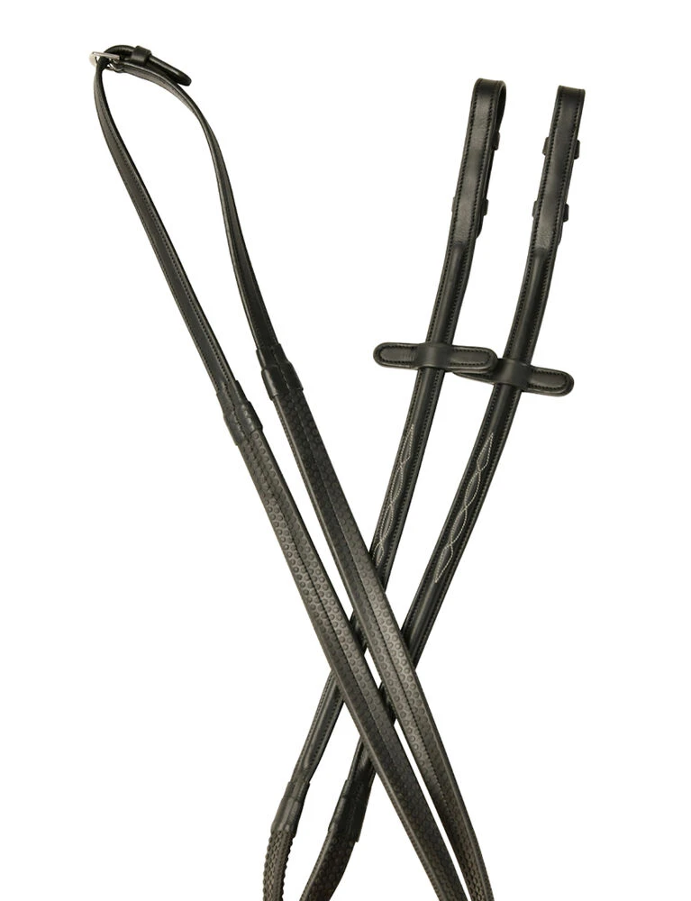 COLLEGIATE ComFiTec Opulux Fancy Raised Rubber Reins