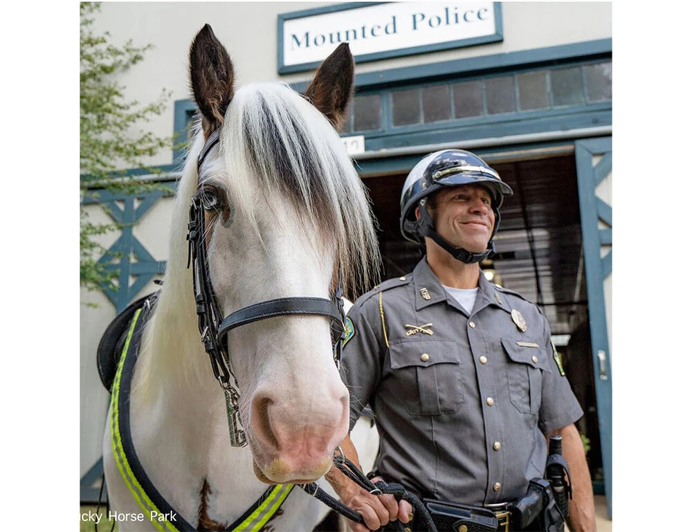 BREYER Traditional Hytyme Legend Khp Mounted Police Horse
