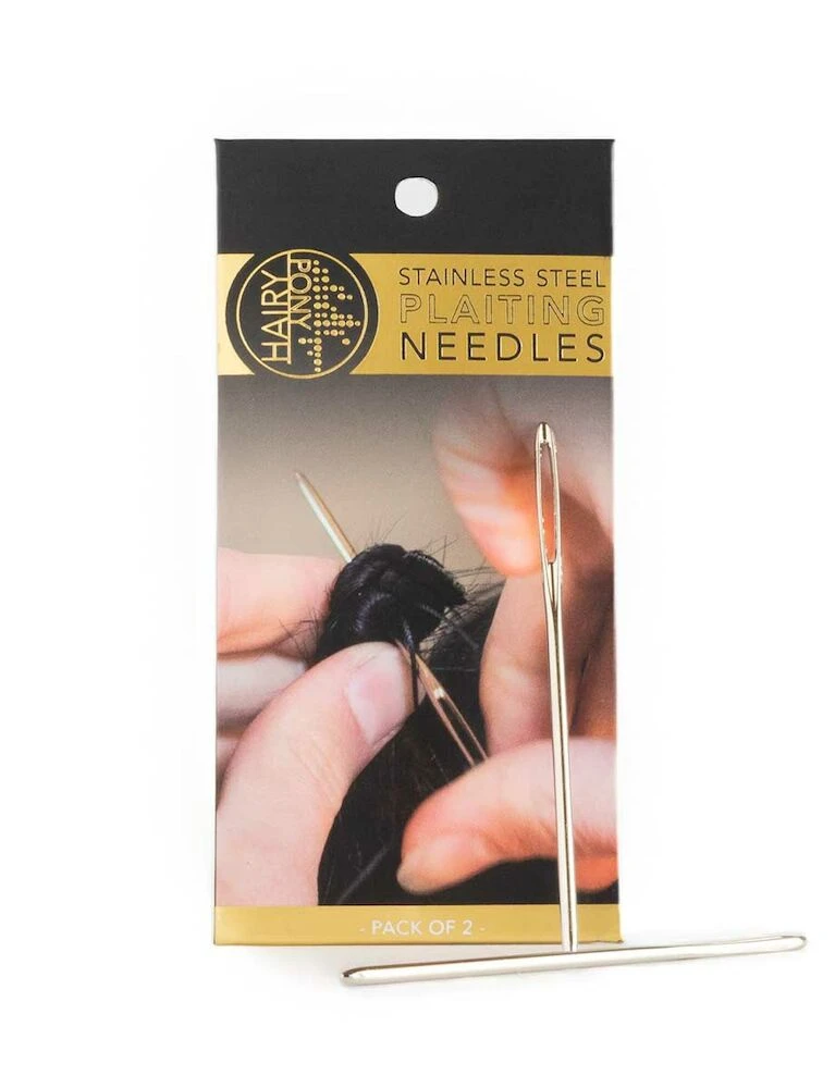 HAIRY PONY Stainless Steel Plaiting Needles (2 Pk)