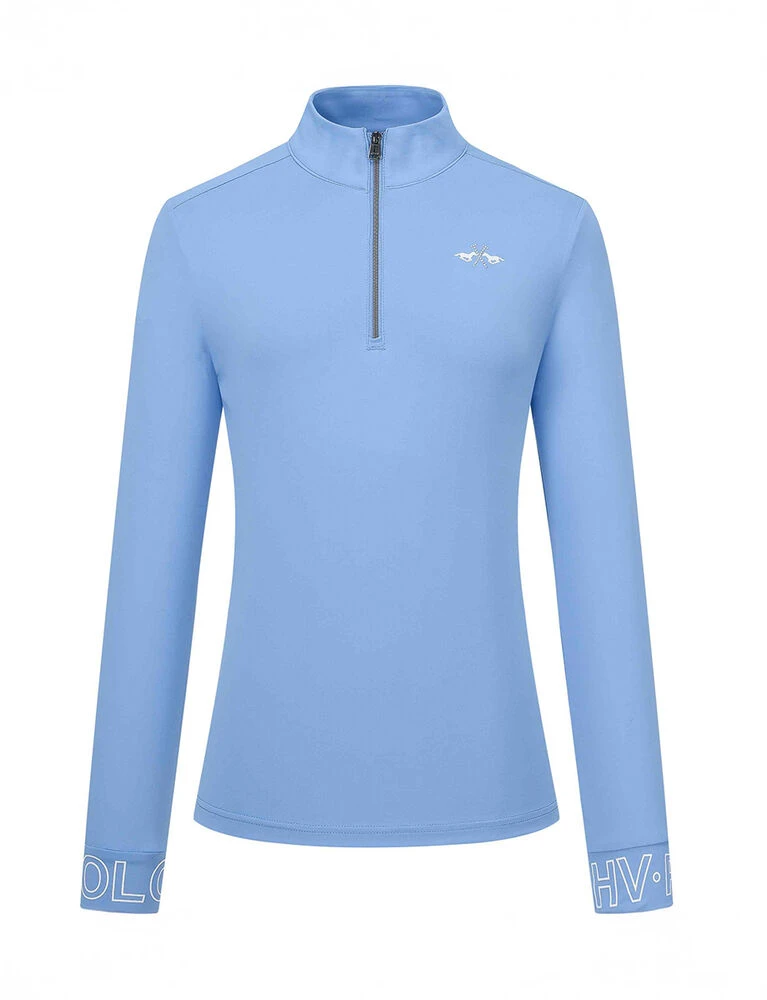 HV POLO Tess Long Sleeve Tech Polo Shirt
