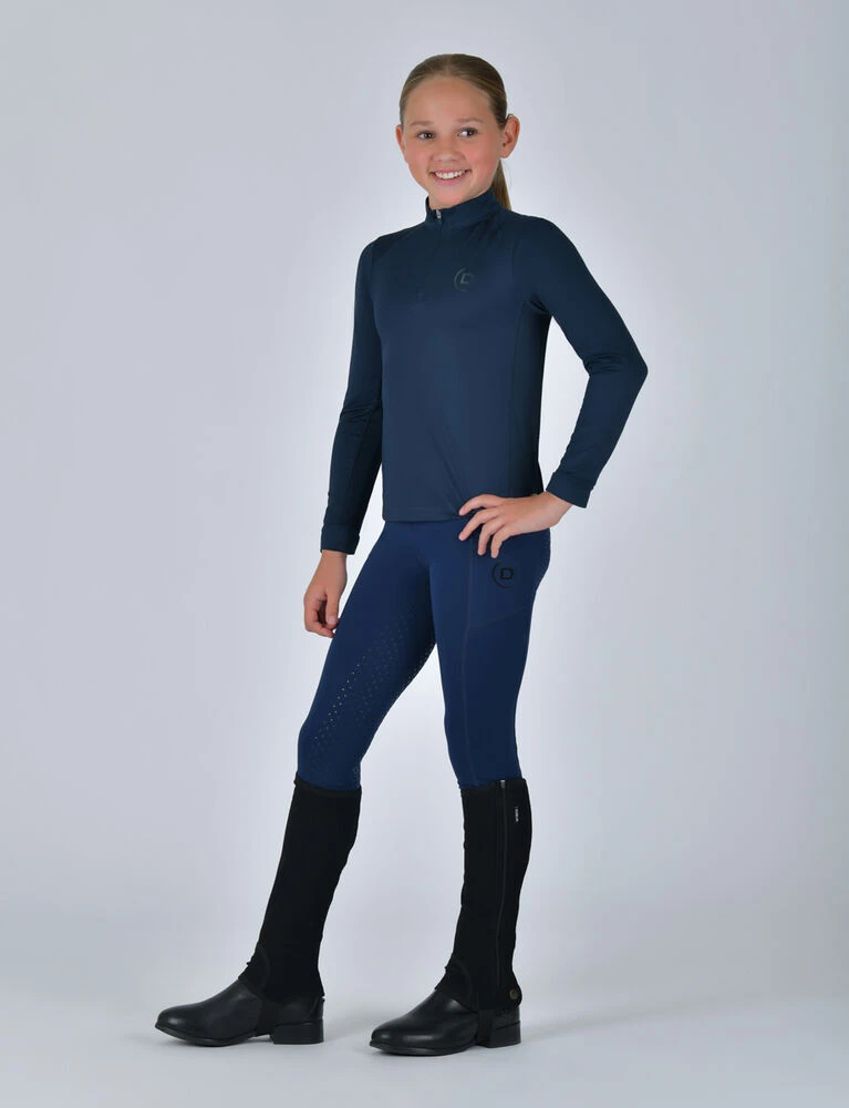 DUBLIN Kids Breathable Long Sleeve Riding Top