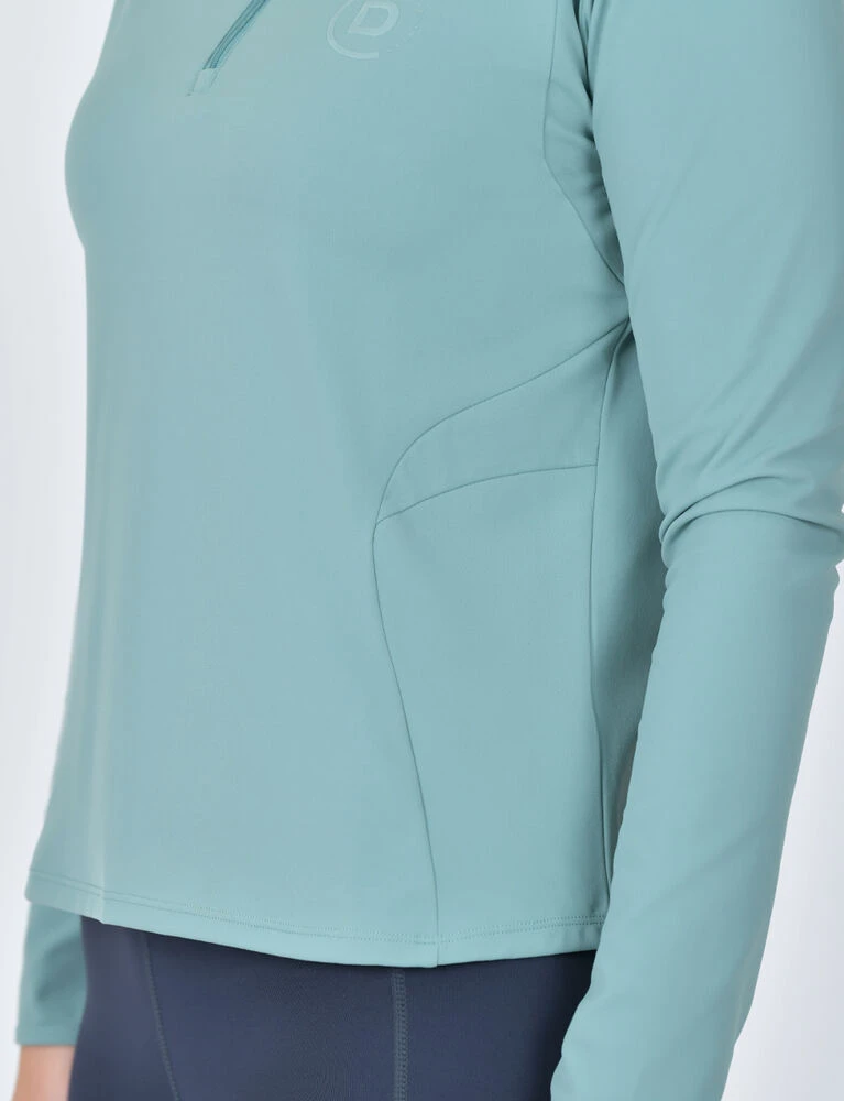 DUBLIN Fitted 1/4 Zip Long Sleeve Base Layer