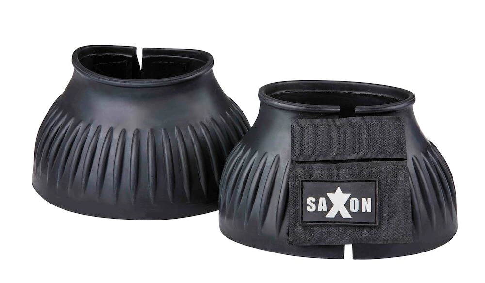 SAXON Ribbed Touch Tape Bell Boots