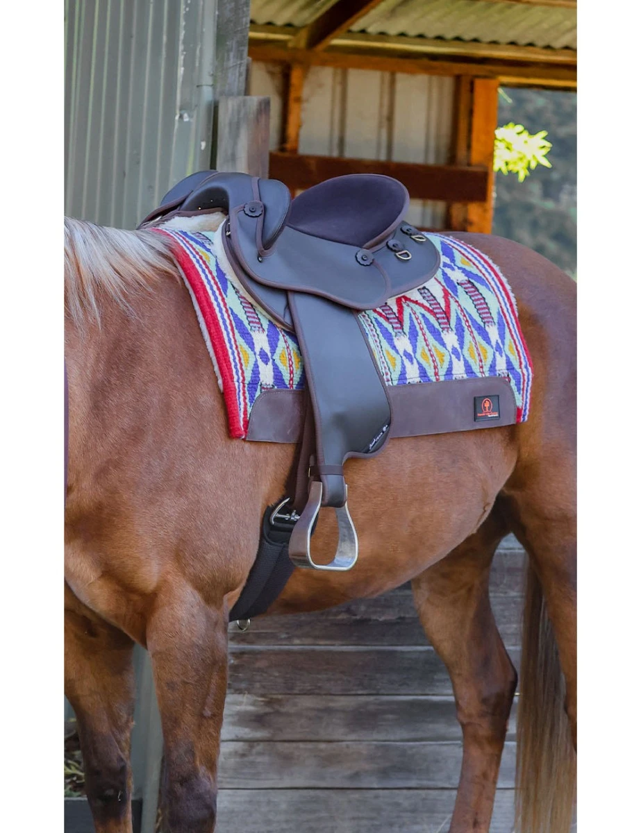 JOSEPH JOHN Jj Synthetic Half Breed Saddle
