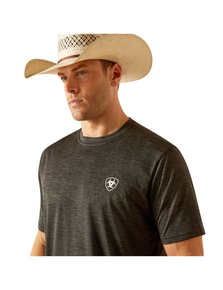 ARIAT Mens Charger Crestline Tee