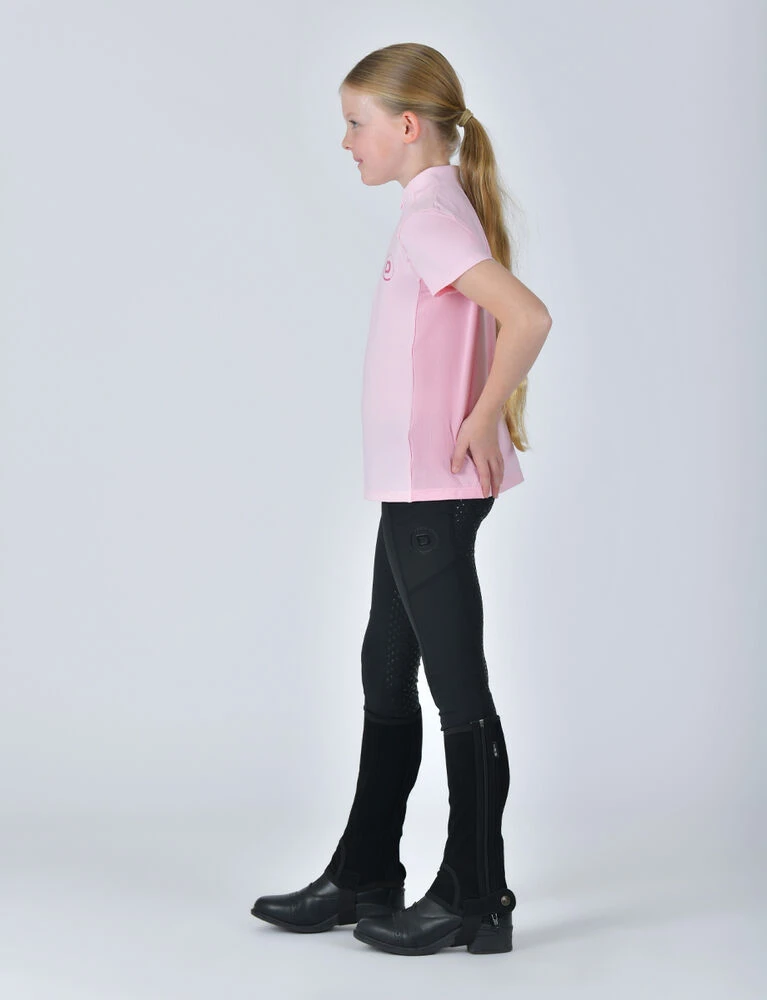 DUBLIN Kids 1/4 Zip Short Sleeve Top