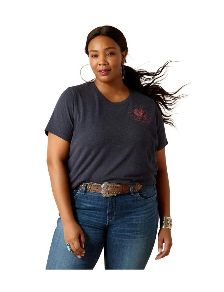 ARIAT Womens Genuine Short Sleeve Tee