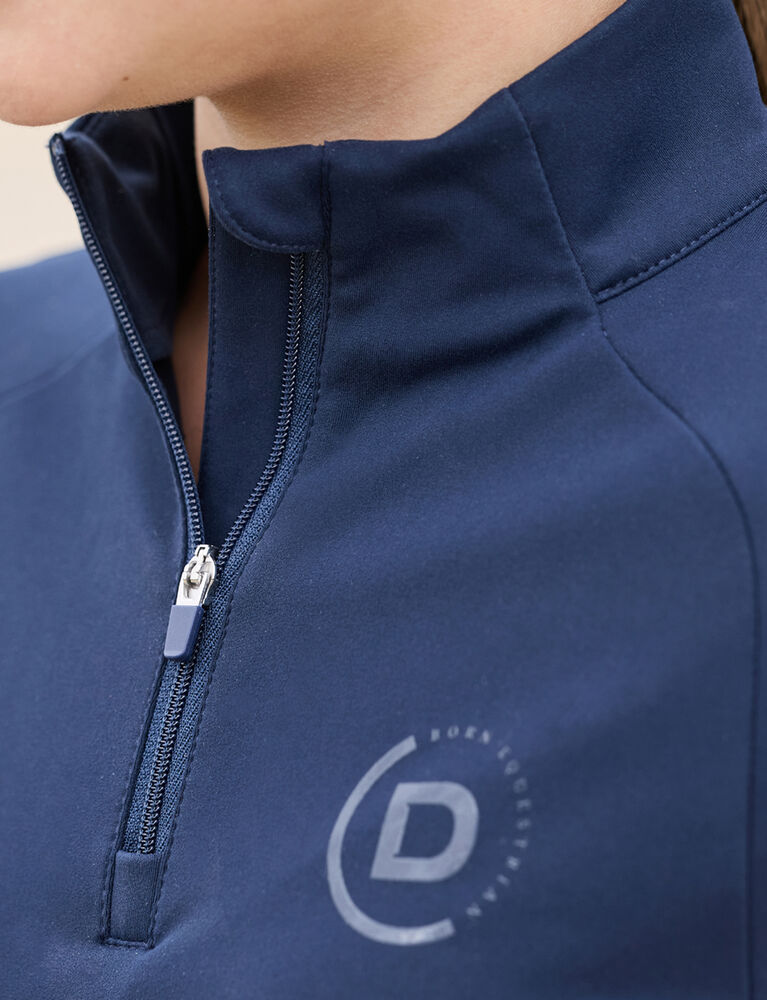 DUBLIN Kids Fitted 1/4 Zip Long Sleeve Base Layer