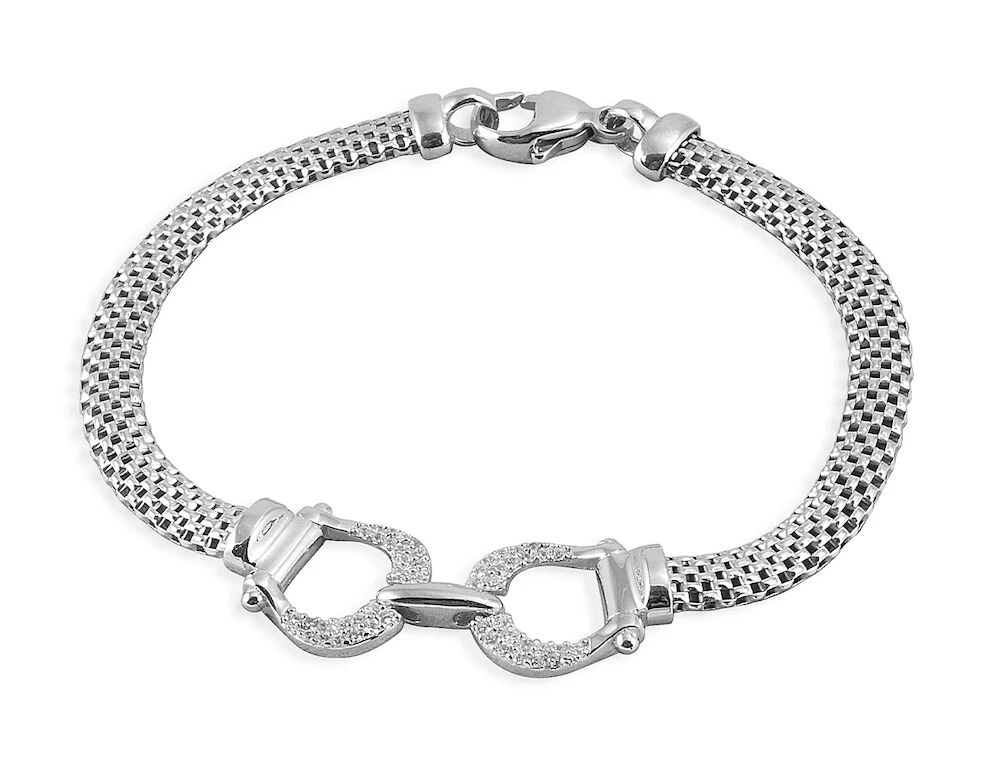 KELLY HERD Mesh Bit Bracelet