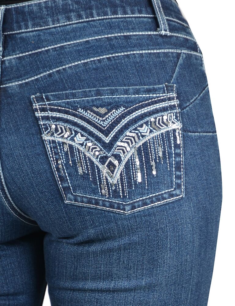 WRANGLER Womens Windsong Q-Baby Booty Up Jeans