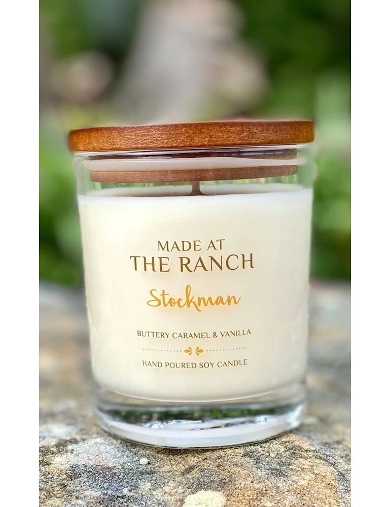 MADE AT THE RANCH Candle Large With Box
