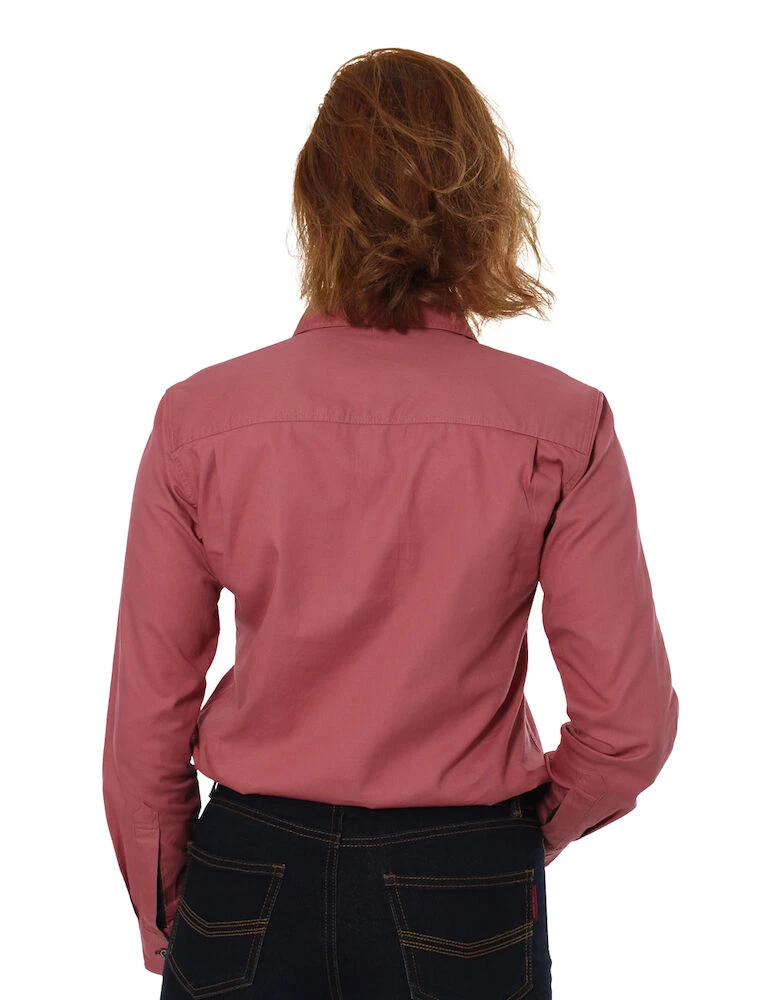 RINGERS WESTERN Pentecost River Womens Half Button Work Shirt