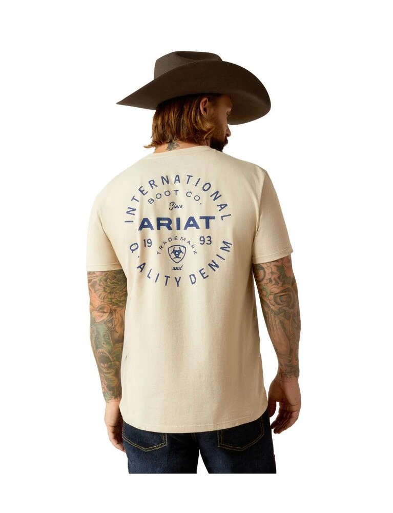 ARIAT Mens Stamped Seal Tee