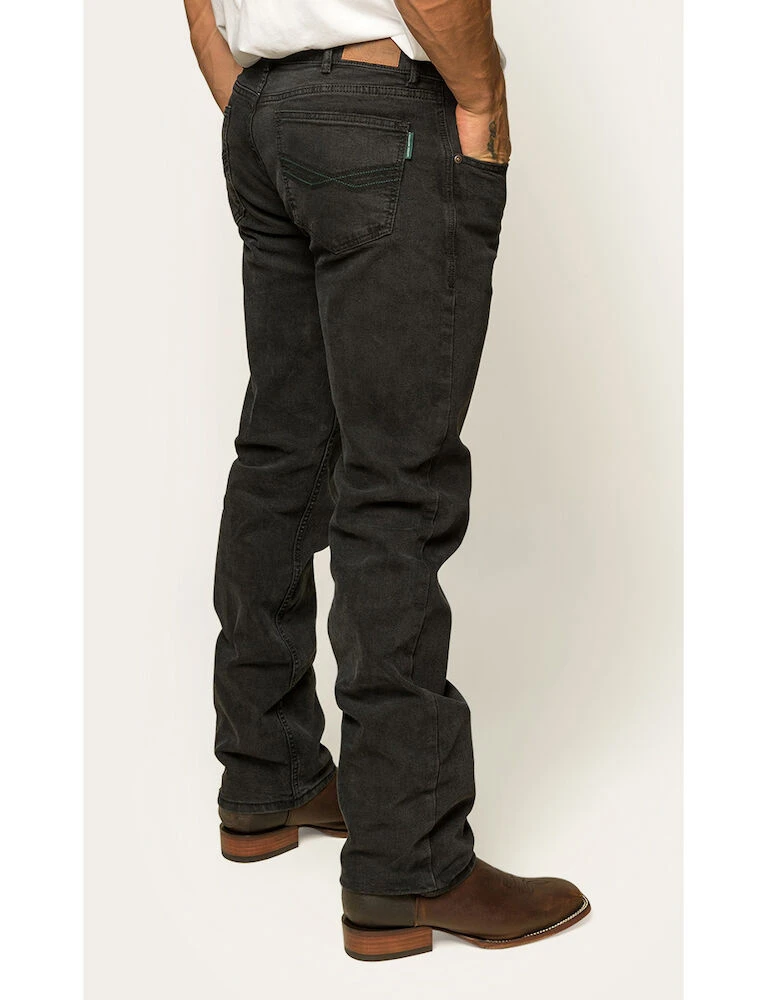 RINGERS WESTERN Muster Mens Slim Straight Fit Mid Rise Jeans